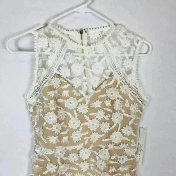 Helen Owen x AQUA Embroidered Sheath Dress XS - Picture 6 of 8